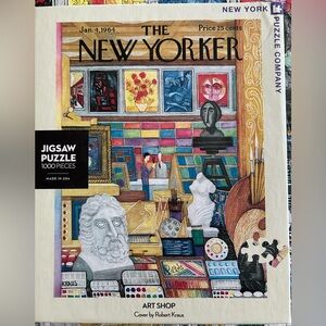 🧩 Buy 1, get 1 half price - New Yorker “Art Shop” 1000pc jigsaw puzzle